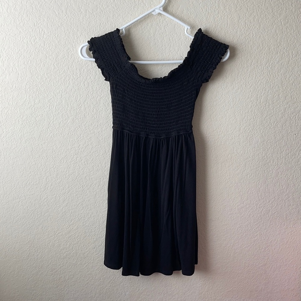 black dress